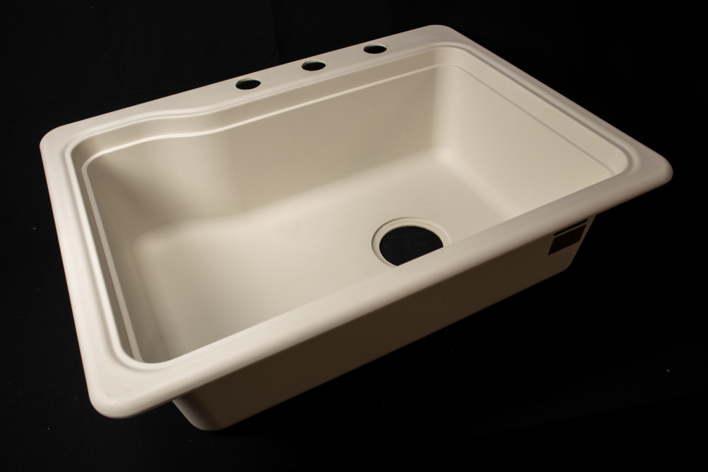 rv single bowl 3 hole stainless kitchen sink